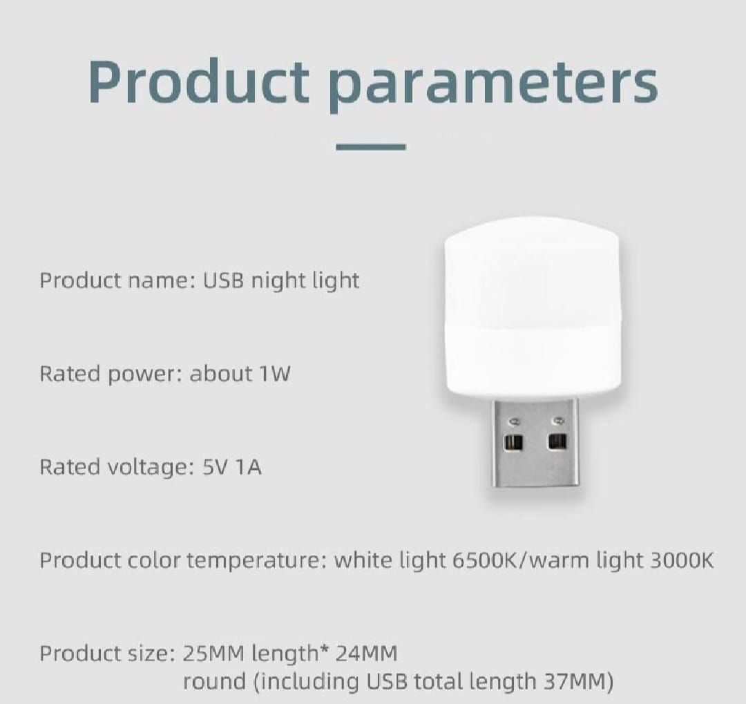 7 Pcs Mini USB LED Light Bulbs – Portable Plug-in Night Lamps for Laptops, Power Banks &amp; USB Ports View Gallery - Pakistan