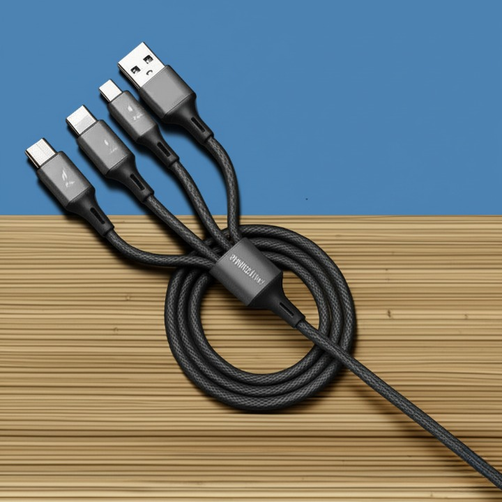 Interlink Max To Iphone cable | Performs Like A Champ | High Definition Fadr With 3 Layer Coating | USB-C To Lightning Cable | Power 27W | Length: 1 meter | Transmission Rate : 480Mbps| Best Cable For iPhone View Gallery - Pakistan