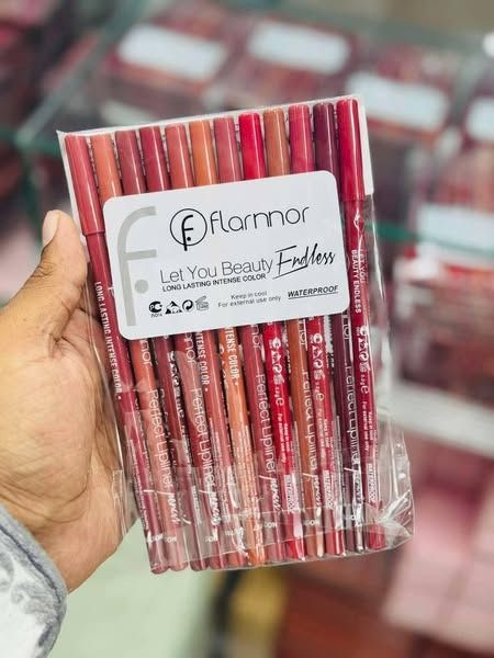 Flormar Perfect Lipliner – Long-Lasting &amp; Intense Color | Smooth Application | Pack of 12 Shades View Gallery - Pakistan