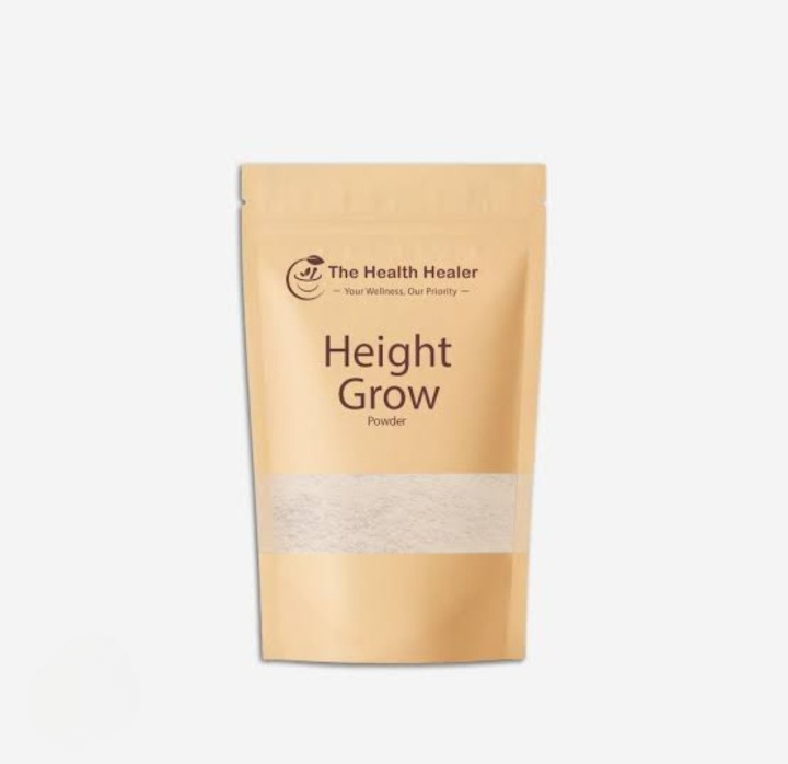 The Health Healer Height Grow Powder - 100% Natural Height Increase Supplement- 50G
