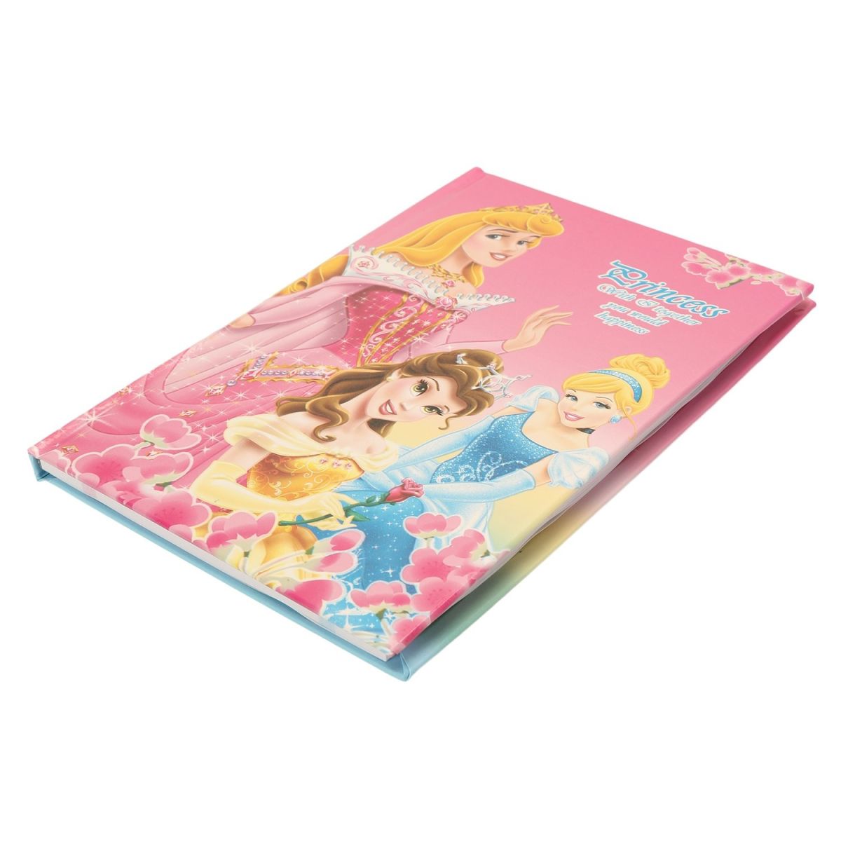 Princess, Frozen &amp; Sofia Cover Fancy Lock Spiral Binding Diary – Medium Size with Box – 40 Pages (22 x 16 cm) View Gallery - Pakistan