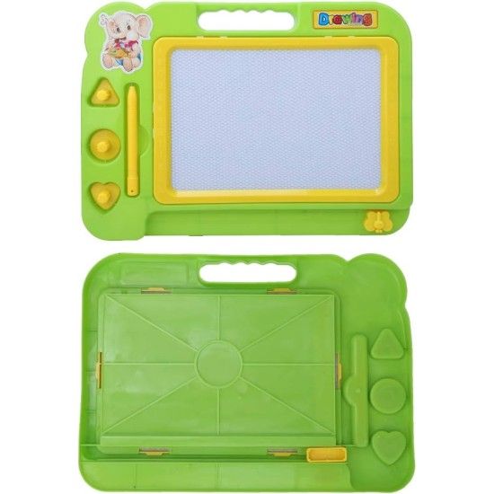 Magnetic Learning Drawing Board for Kids – Erasable Doodle Pad with Pen, Educational Writing &amp; Sketching Toy View Gallery - Pakistan