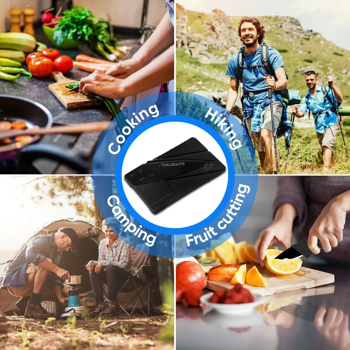 CardSharp Folding Credit Card Knife by Iain Sinclair – Ultra Slim, Lightweight, Surgical Steel Blade, Pocket-Sized, Wallet-Friendly Safety Knife for Everyday Carry | Credit Card Shape Knife View Gallery - Pakistan