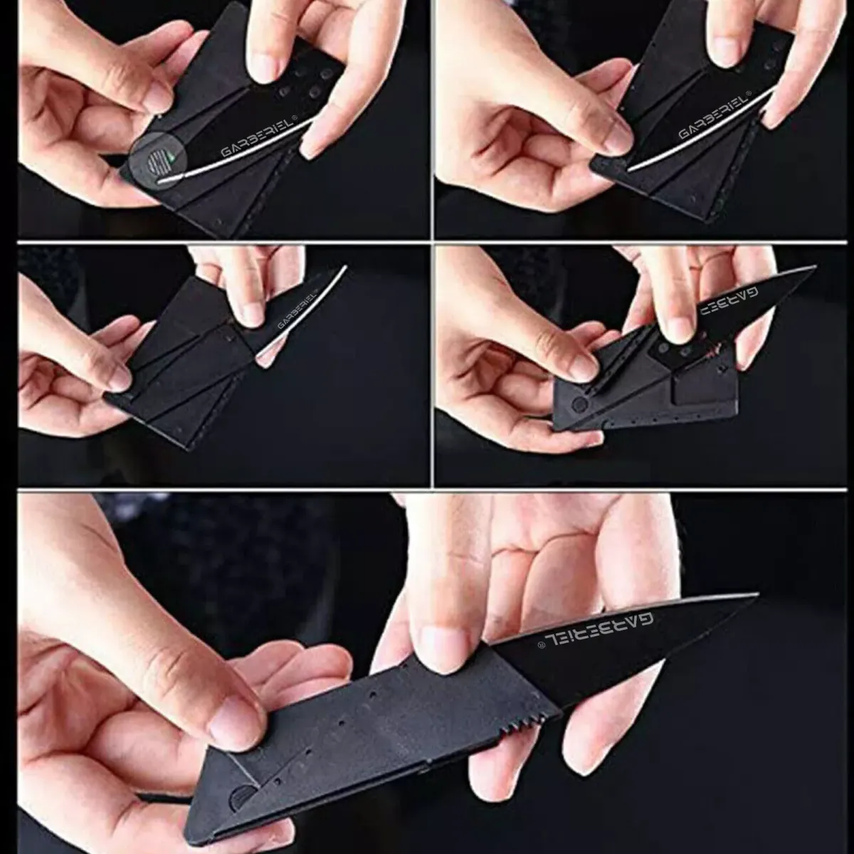 CardSharp Folding Credit Card Knife by Iain Sinclair – Ultra Slim, Lightweight, Surgical Steel Blade, Pocket-Sized, Wallet-Friendly Safety Knife for Everyday Carry | Credit Card Shape Knife View Gallery - Pakistan