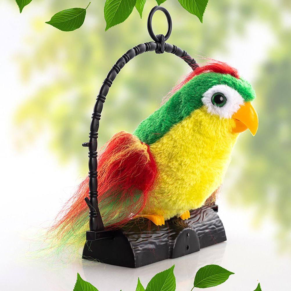 Talk Back Talking Parrot Toy – Repeats Speech, Educational &amp; Fun for Kids View Gallery - Pakistan