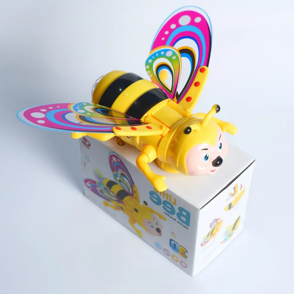 Battery Operated Light Sound Musical Crawling Bee Toy for Toddler Kids Boys Girls View Gallery - Pakistan
