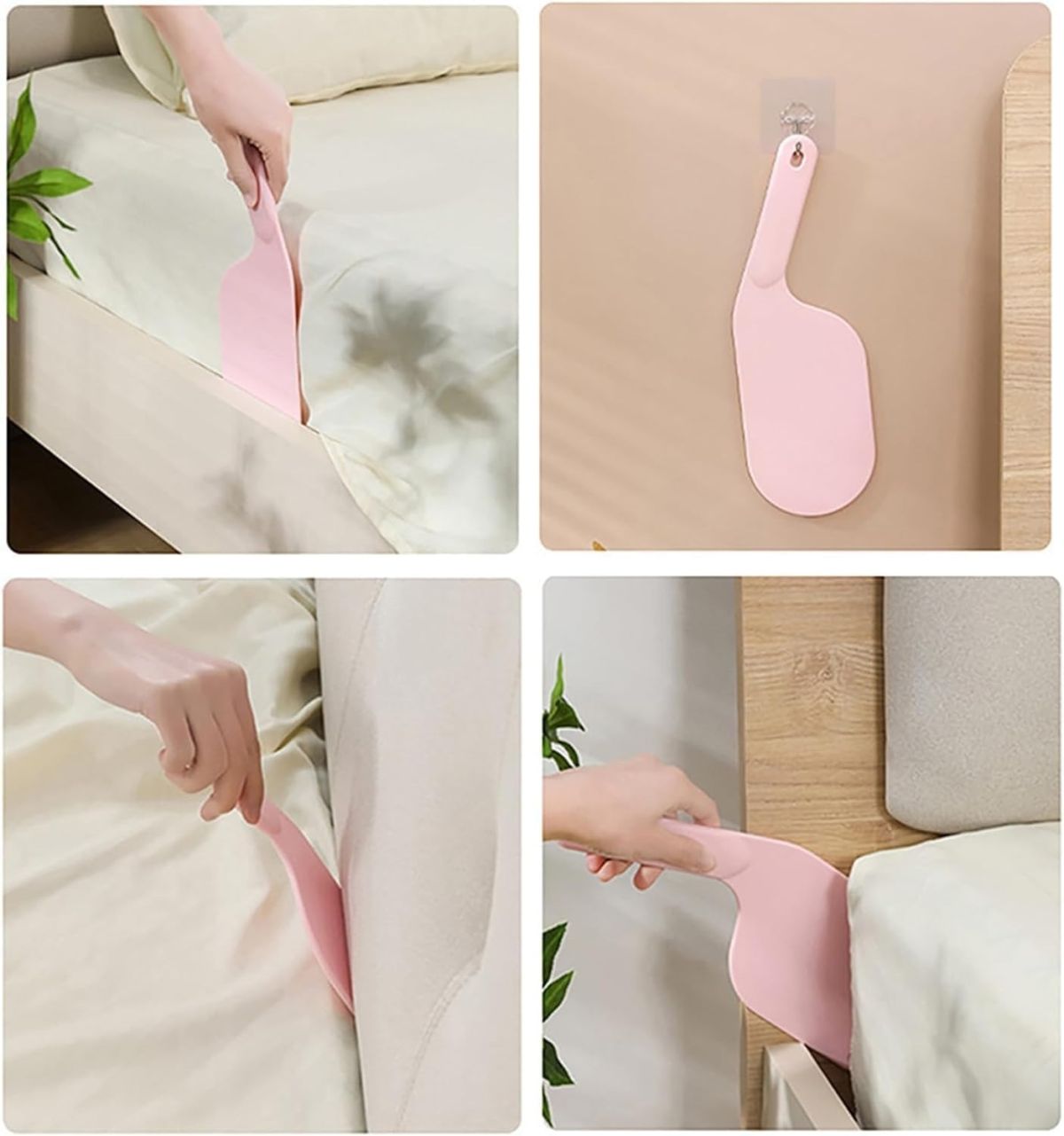 Bed Sheet Tucker – Easy Bed-Making Tool for Neat, Wrinkle-Free Sheets ( Random color ) View Gallery - Pakistan
