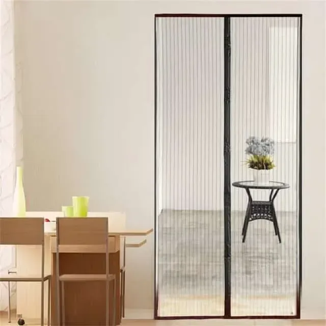 Hands-Free Retractable Magic Mesh Screen Door – Magnetic Closure, Easy Install, Keeps Bugs Out View Gallery - Pakistan