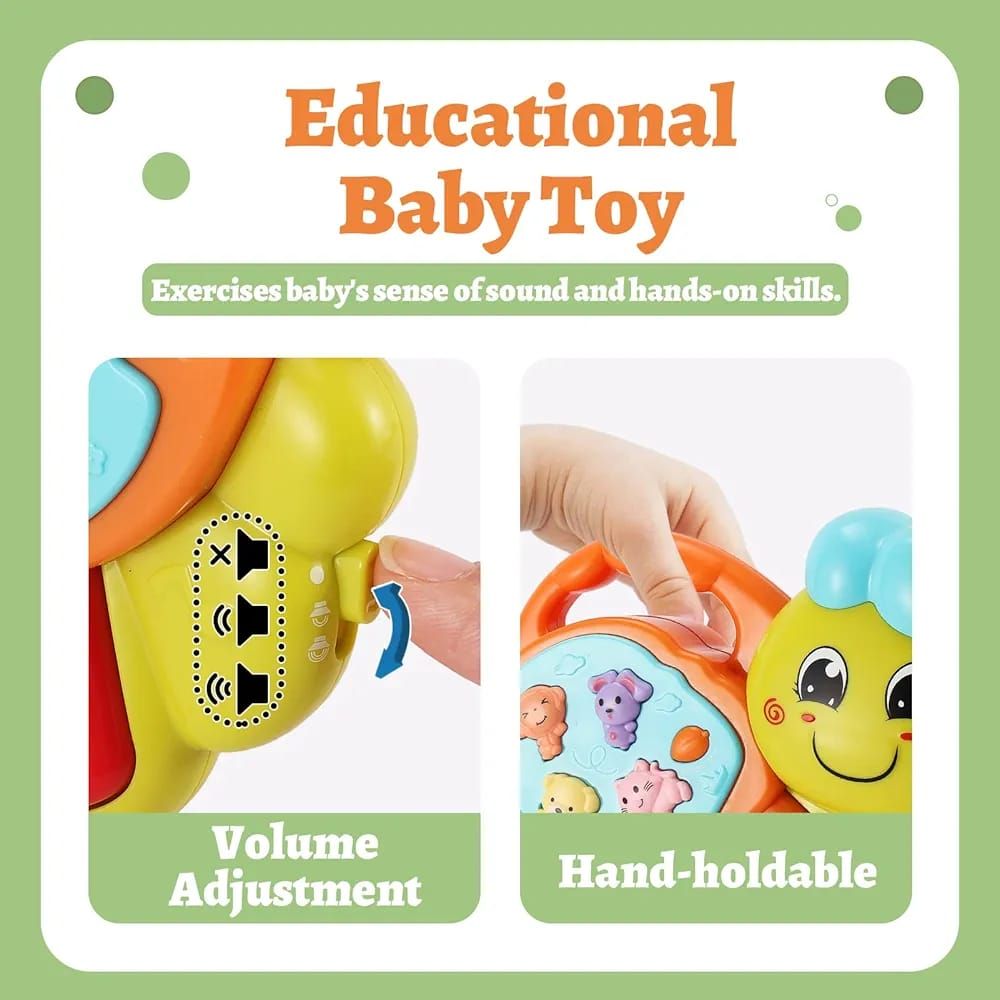 TOEY PLAY Baby Toy with Caterpillar for 12+ Months, Musical Piano Keyboard with Songs, Lights and Animal Sounds, Interactive Toys for Early Learning, Gifts for Little Kids, Boys, Girls 1 Year View Gallery - Pakistan
