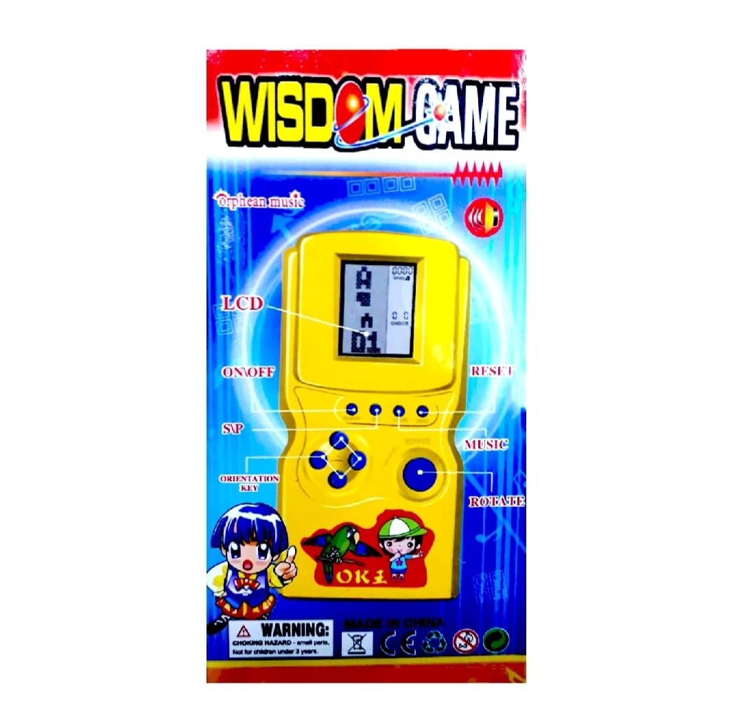 Remote Control Wisdom Brick Game Toy for Kids | Fun for Kids | Learning Toys | Ideal Gift for Birthday View Gallery - Pakistan