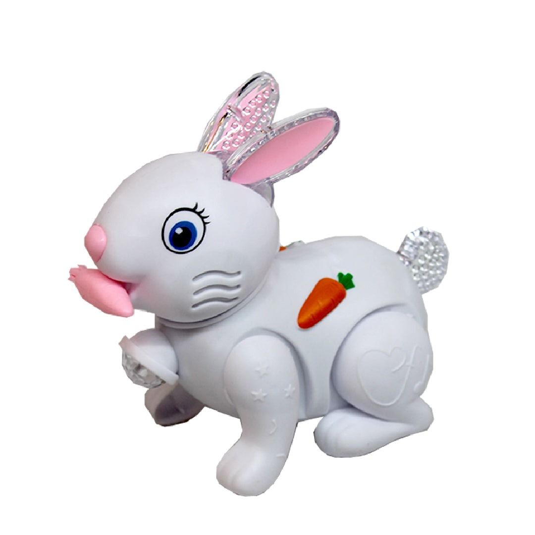 Electric Rabbit Toy for Kids – Light &amp; Sound, Educational &amp; Musical Play View Gallery - Pakistan