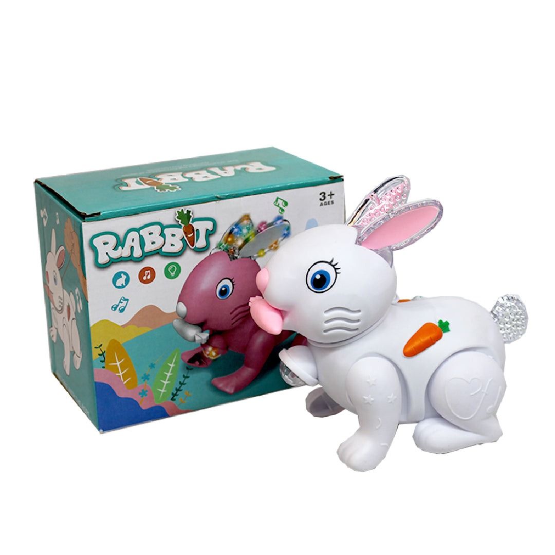 Electric Rabbit Toy for Kids – Light &amp; Sound, Educational &amp; Musical Play View Gallery - Pakistan
