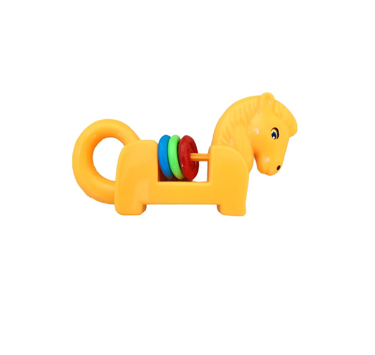 3 Pcs Baby Rattle Set – Non-Toxic Plastic Toys for Newborns, Safe &amp; Lightweight, Colorful Shapes for Sensory and Motor Skill Development (0-3 Years) View Gallery - Pakistan