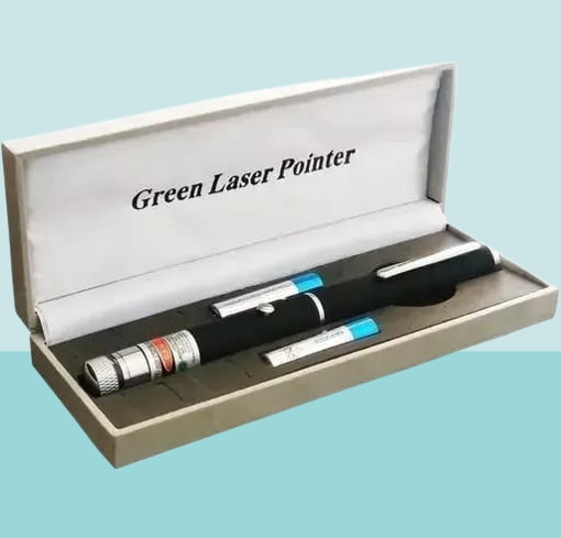 Green Multipurpose Laser Pointer Pen with Adjustable Antenna Cap for Pattern Projection and Presentations – Green Beam Light View Gallery - Pakistan