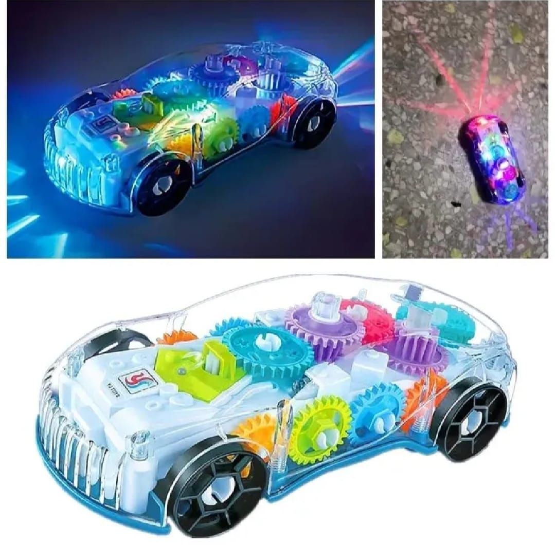 360° Rotating Future Musical Car Toy with Lights – For Kids, Boys &amp;amp; Girls
