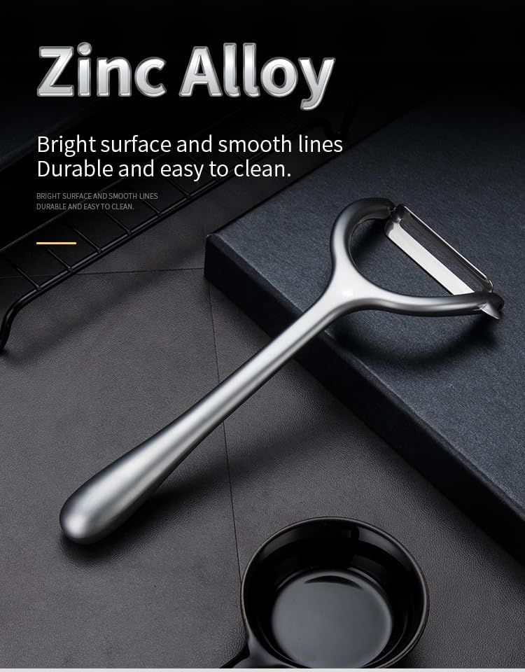 Stainless Steel Vegetable Peeler – Dual Blades for Effortless Peeling View Gallery - Pakistan