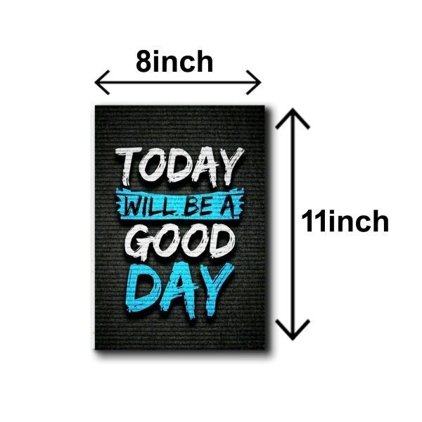 Set Of 6 Motivational Wooden Canvas Frames For Wall Decore 8x11 inches size / Sticky Phototiles Frames View Gallery - Pakistan