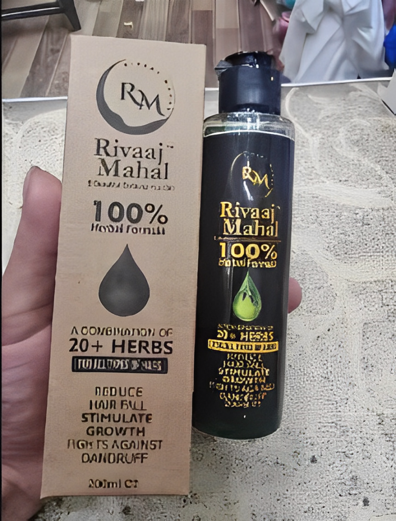 Rivaj Mahal 100% Natural Formula for Men &amp; Women | Stops Hair Fall, Promotes Thick &amp; Long Hair - 200ml View Gallery - Pakistan