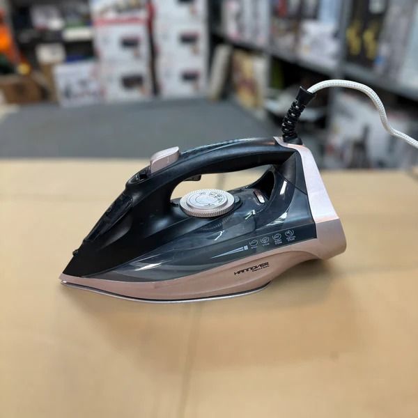 Hannover Steam Iron – 2200W German Lot | Ceramic Soleplate, Vertical &amp; Burst Steam, Self-Cleaning, Adjustable Temperature Control View Gallery - Pakistan