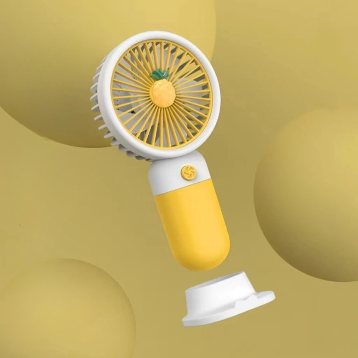 Mini Fan Multifunctional Cool Summer Fruit Cartoon Handheld Mini Fan (random color) View Gallery - Pakistan