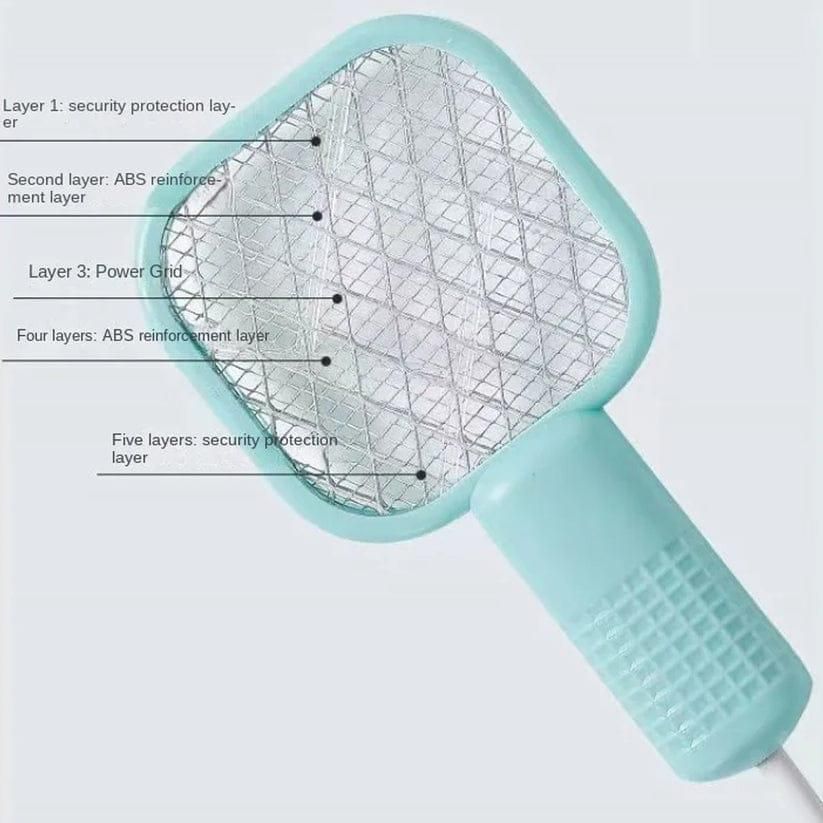 Mini USB Rechargeable Mosquito Racket with UV Light – Portable Electric Bug Zapper &amp; Fly Swatter for Indoor/Outdoor Use, Home, Office, Travel &amp; Camping View Gallery - Pakistan