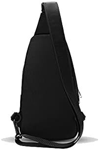 Minimalist Black Crossbody Sling Bag – Lightweight &amp; Stylish Travel Chest Pack for Men &amp; Women View Gallery - Pakistan