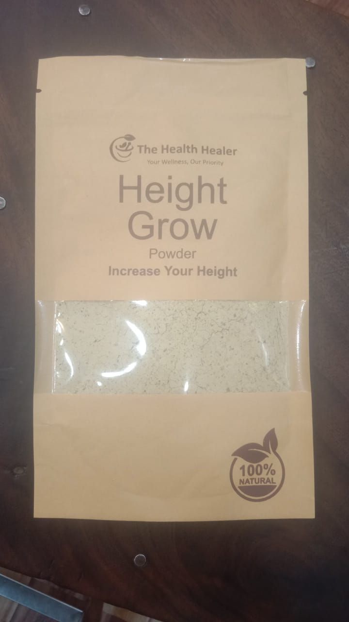 The Health Healer Height Grow Powder – 100% Natural Height Increase Supplement - 100G View Gallery - Pakistan