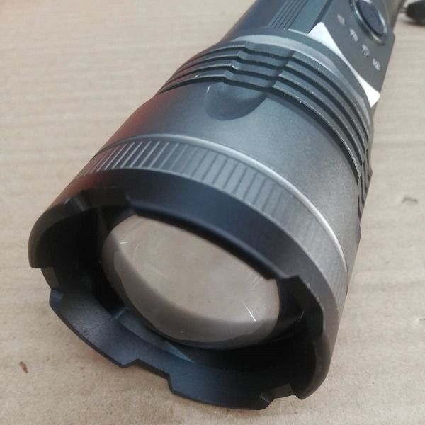 Tactical LED Flashlight Kit SP-38-1 – Rechargeable High Power Torch with 3x18650 Batteries &amp; Portable Hard Case View Gallery - Pakistan