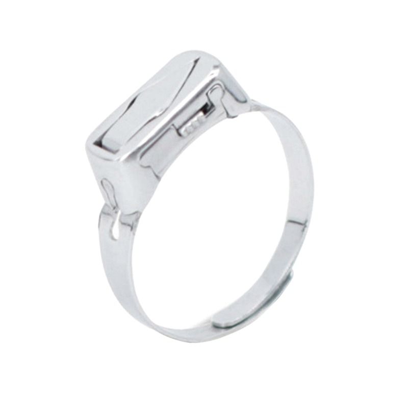 Stainless Steel Self-Defense Ring with Hidden Blade – Adjustable Mini Knife Ring for Personal Safety – Wearable Concealed Protection Tool for Men &amp; Women View Gallery - Pakistan