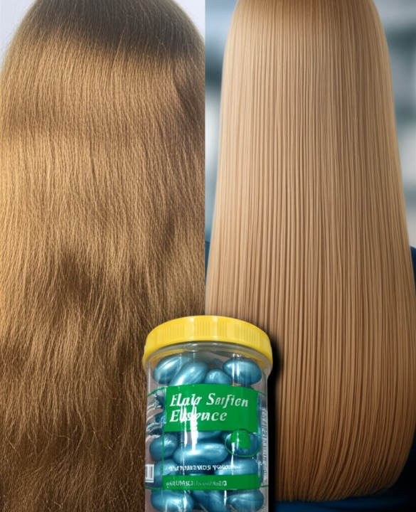 Hair Soften Essence Capsules – 60 Softgel Capsules for Nourishing, Hydrating &amp; Softening All Hair Types View Gallery - Pakistan