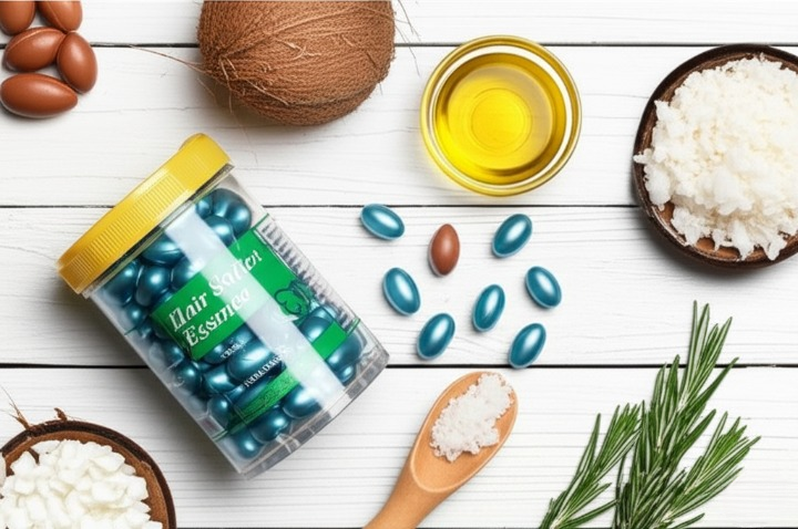 Hair Soften Essence Capsules – 60 Softgel Capsules for Nourishing, Hydrating &amp; Softening All Hair Types View Gallery - Pakistan