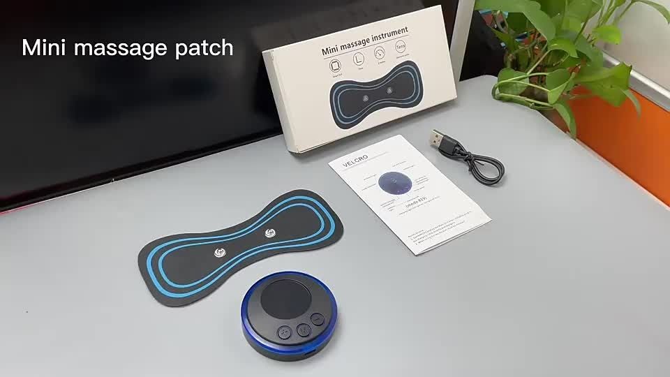Portable EMS Mini Electric Massager Patch – Muscle Pain Relief for Neck, Back, Arms &amp; Full Body View Gallery - Pakistan