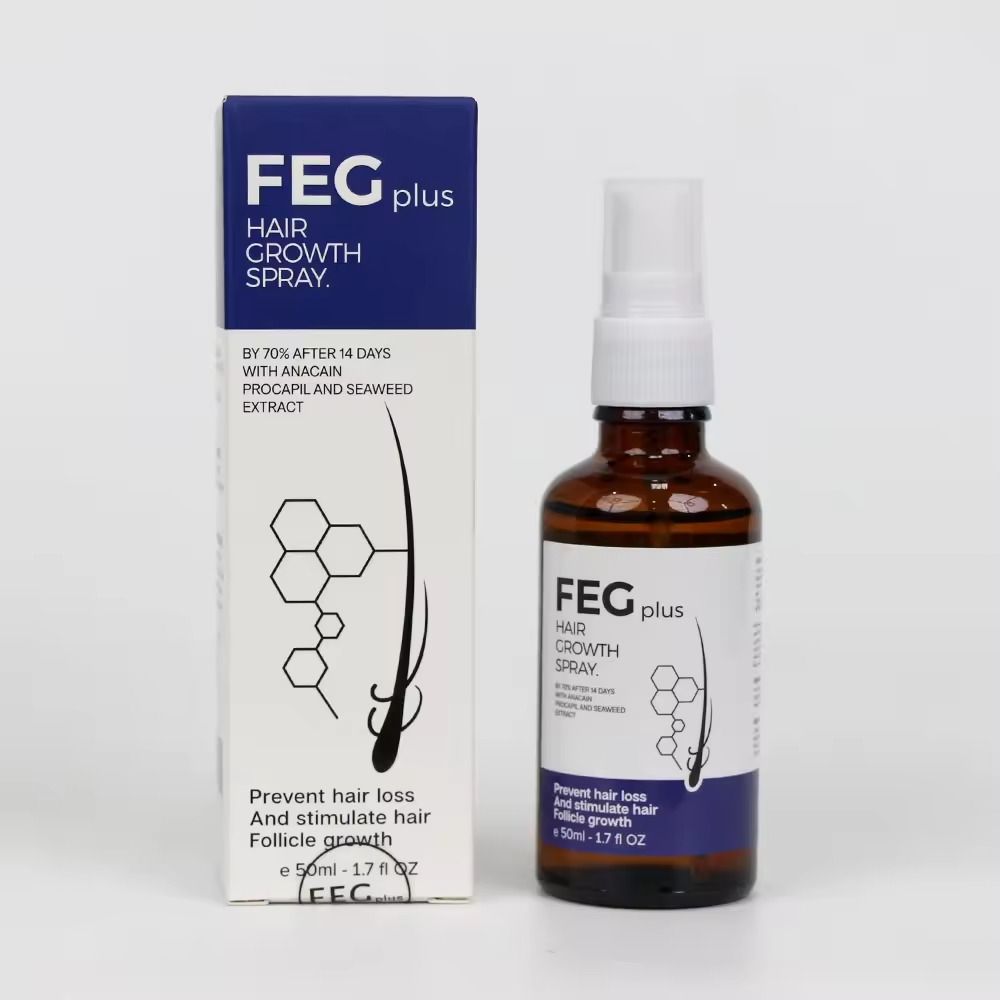 FEG Plus Hair Growth Spray – Stimulate Follicles, Reduce Hair Fall, and Encourage Thicker, Healthier Growth 60ML View Gallery - Pakistan