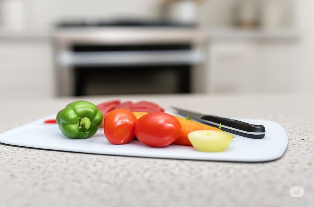 Plastic Chopping Board - Small Size Chopping Board - Cutting Board - Ideal for Food Prep - Chopping Board for Kitchen View Gallery - Pakistan