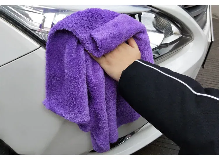 Premium Microfiber Car Cleaning Towel – Super Soft &amp; Scratch-Free - Car Cleaning Towel View Gallery - Pakistan