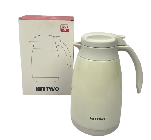 Hittivo 1500ml Premium Thermos - Dual-Coated Insulated Flask - 24 hours Hot and Cool Thermos