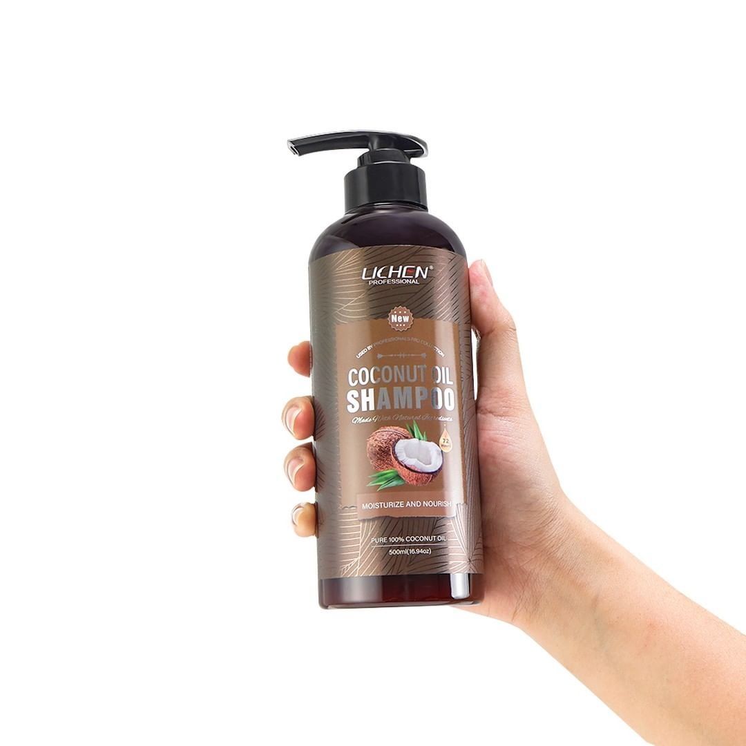 Lichen Hair Shampoo - Lichen Coconut Oil Shampoo, Sulfate Free, Paraben Free, Silicone Free, Color Safe, and Vegan Hair Shampoo - 500 ml   View Gallery - Pakistan