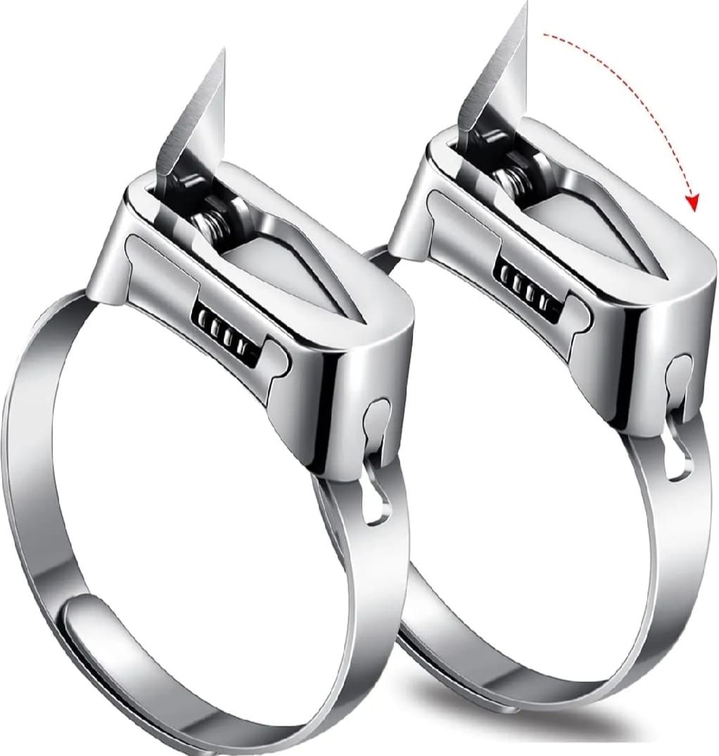 Adjustable Self Defense Ring - Self Defense Ring Knife - Hidden Blade Emergency Protection Tool for Men &amp; Women View Gallery - Pakistan
