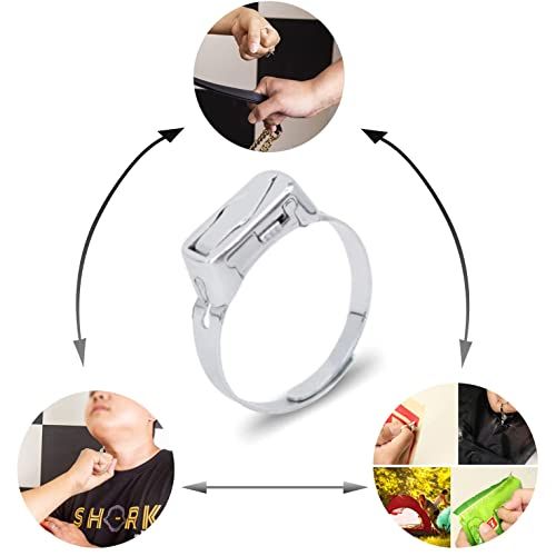 Adjustable Self Defense Ring - Self Defense Ring Knife - Hidden Blade Emergency Protection Tool for Men &amp; Women View Gallery - Pakistan