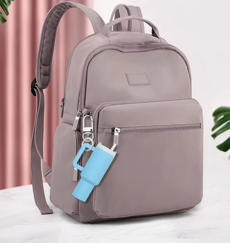 Colorful Mini Stanley Tumbler Key chain – Cute Miniature Tumbler Charm for Handbags, Backpacks &amp; Car Keys – Portable Stanley Cup Key chain Accessory -Random color | Key Chain | Stanley Key chain View Gallery - Pakistan