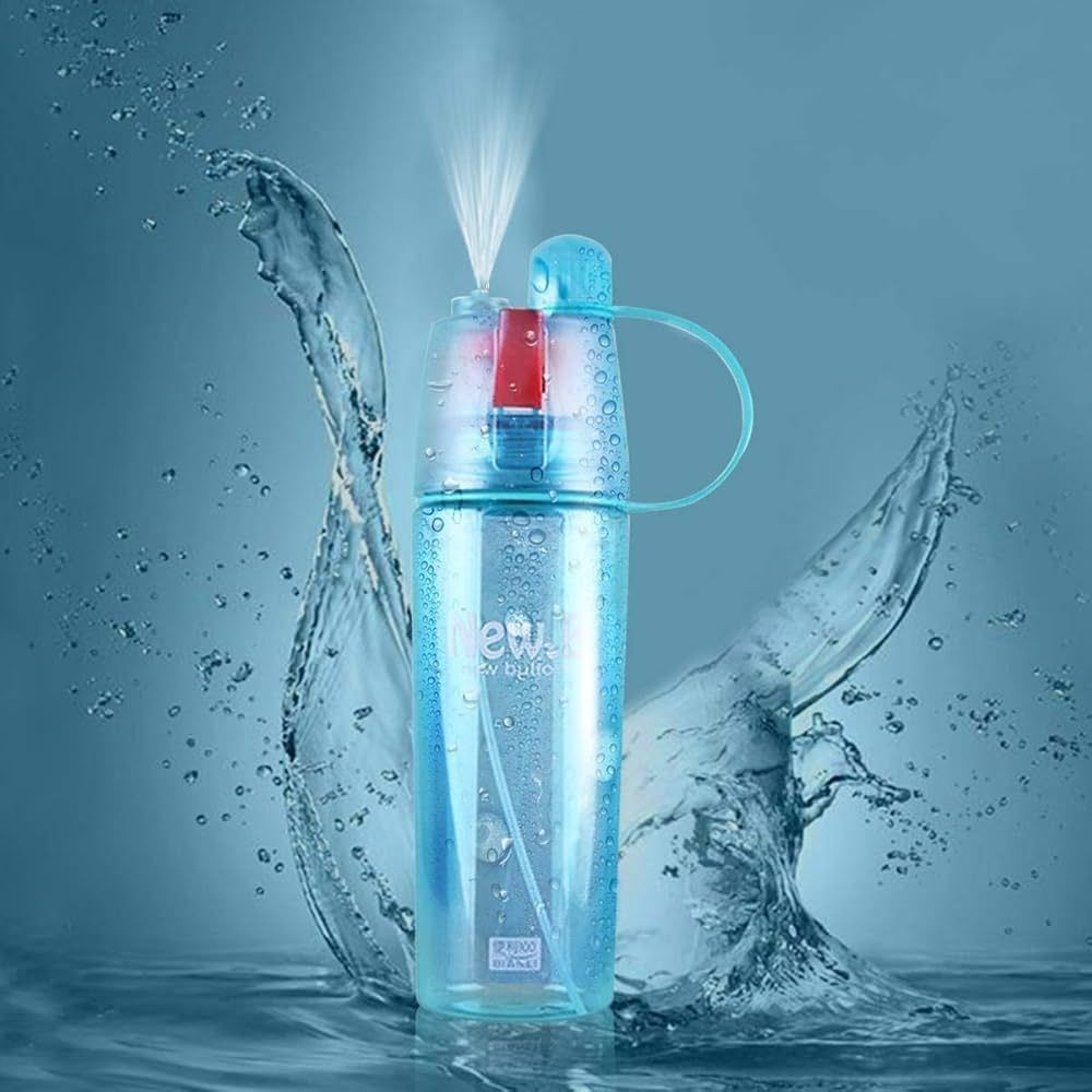 spray water bottle HydraMist Pro – Ultra-fine mist spray for skincare, cleaning, or gardening. GlowSpritz – Gentle hydration with a stylish touch for everyday refreshment -500ml (Random Color) View Gallery - Pakistan