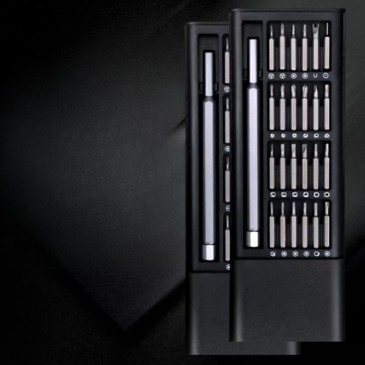 1 Precision Magnetic Screwdriver Set – Multi-Purpose Repair Tool Kit with Aluminum Case