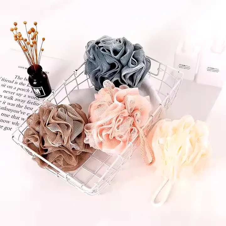 (1 pcs)Soft Mesh Bath Sponge – Exfoliating Body Scrubber Random color - Extra Soft Body Loofah Bath Sponge – Gentle Exfoliating Shower Pouf for Radiant, Smooth Skin – Mesh Shower Scrubber for Men &amp; Women - Random Color View Gallery - Pakistan