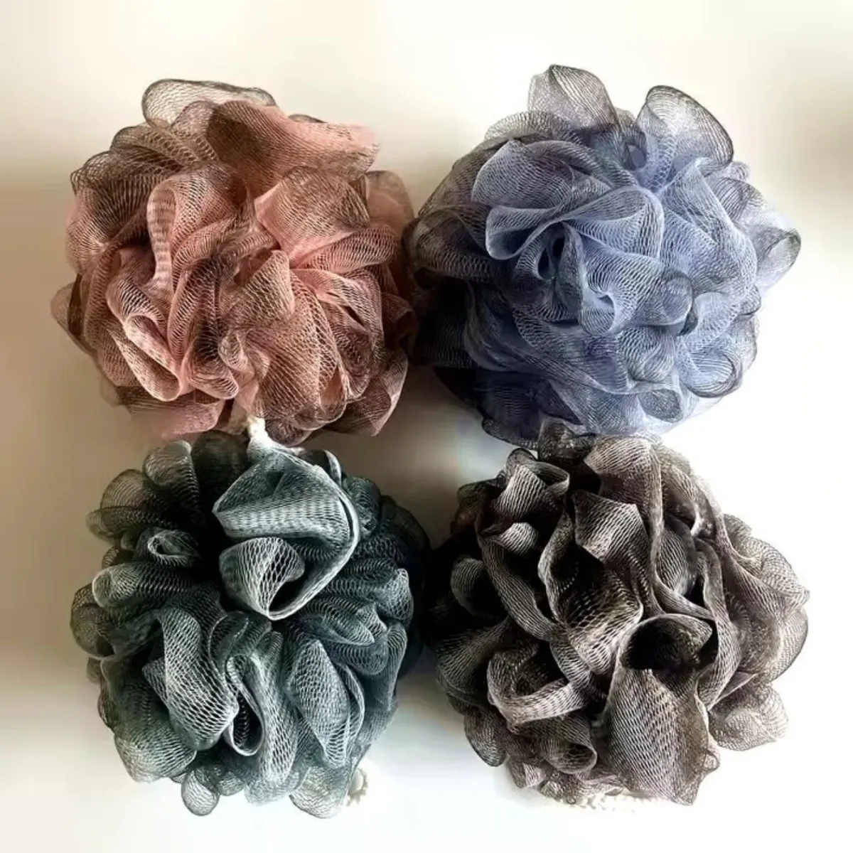 (1 pcs)Soft Mesh Bath Sponge – Exfoliating Body Scrubber Random color - Extra Soft Body Loofah Bath Sponge – Gentle Exfoliating Shower Pouf for Radiant, Smooth Skin – Mesh Shower Scrubber for Men &amp; Women - Random Color View Gallery - Pakistan