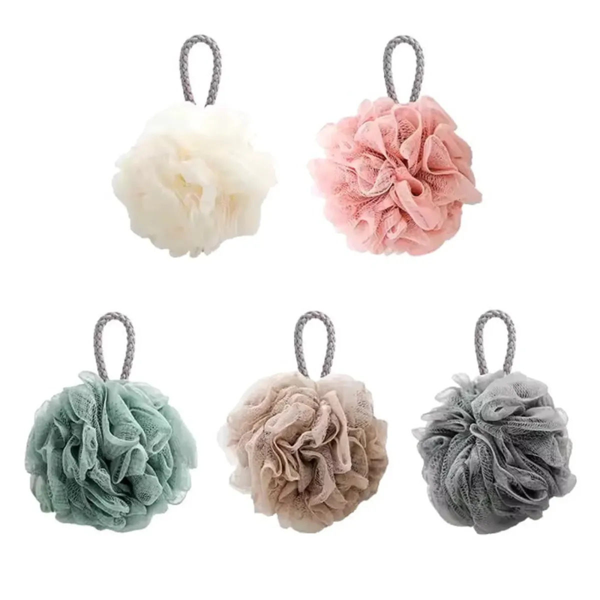 (1 pcs)Soft Mesh Bath Sponge – Exfoliating Body Scrubber Random color - Extra Soft Body Loofah Bath Sponge – Gentle Exfoliating Shower Pouf for Radiant, Smooth Skin – Mesh Shower Scrubber for Men &amp; Women - Random Color View Gallery - Pakistan