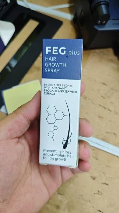 FEG Plus Hair Growth Spray – Stimulate Follicles, Reduce Hair Fall, and Encourage Thicker, Healthier Growth 60ML View Gallery - Pakistan