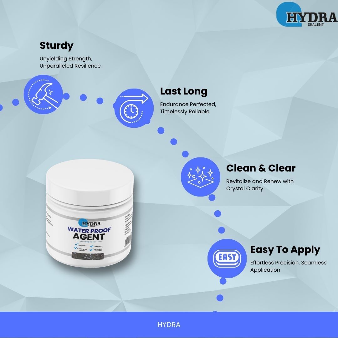 Hydra Waterproof Agent | Best Quality Waterproof Agent | Waterproofing Agent For Wall &amp; Floor - With Brush View Gallery - Pakistan