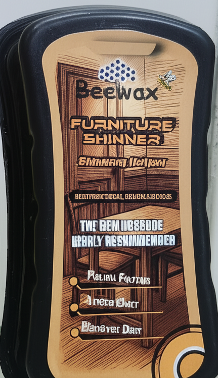 Beeswax Furniture Shiner Sponge – Wood Polish &amp;amp; Cleaner for a Natural Shine