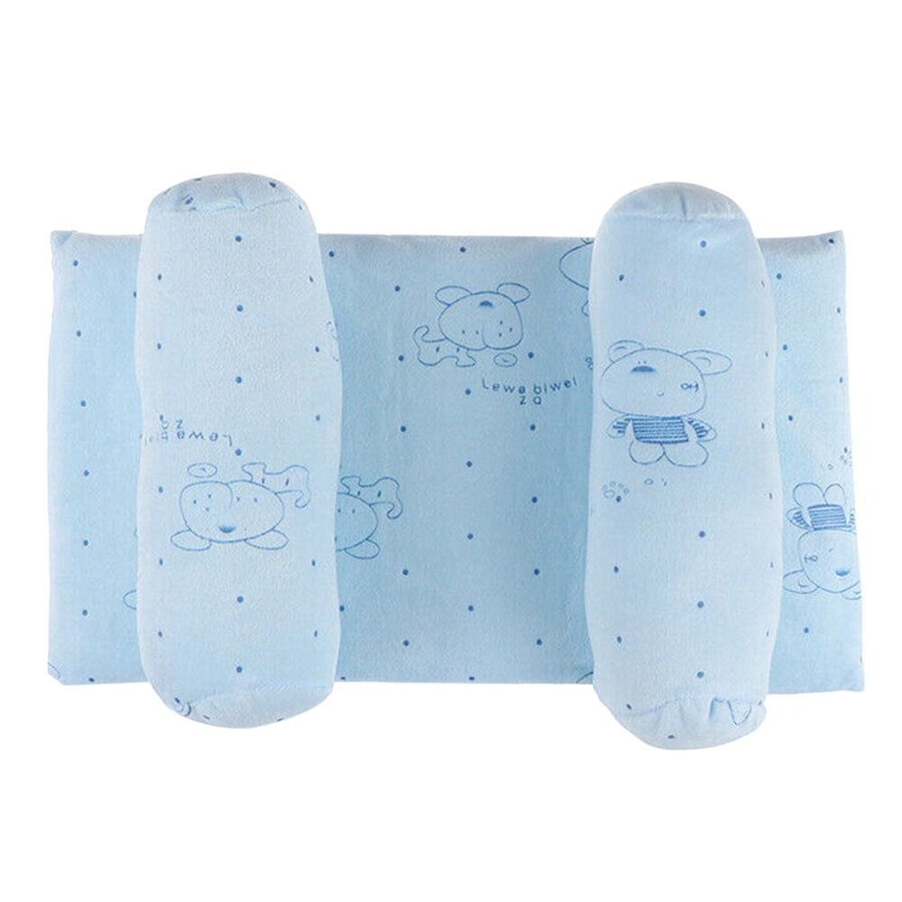 Soft Head Shaping Newborn Pillow for Flat Head Prevention, Breathable &amp; Portable Infant Cushion - Baby Head Shaping Pillow - Adjustable Newborn Baby Head Shaping Pillow ( Random Color &amp; Design ) - Without Box View Gallery - Pakistan
