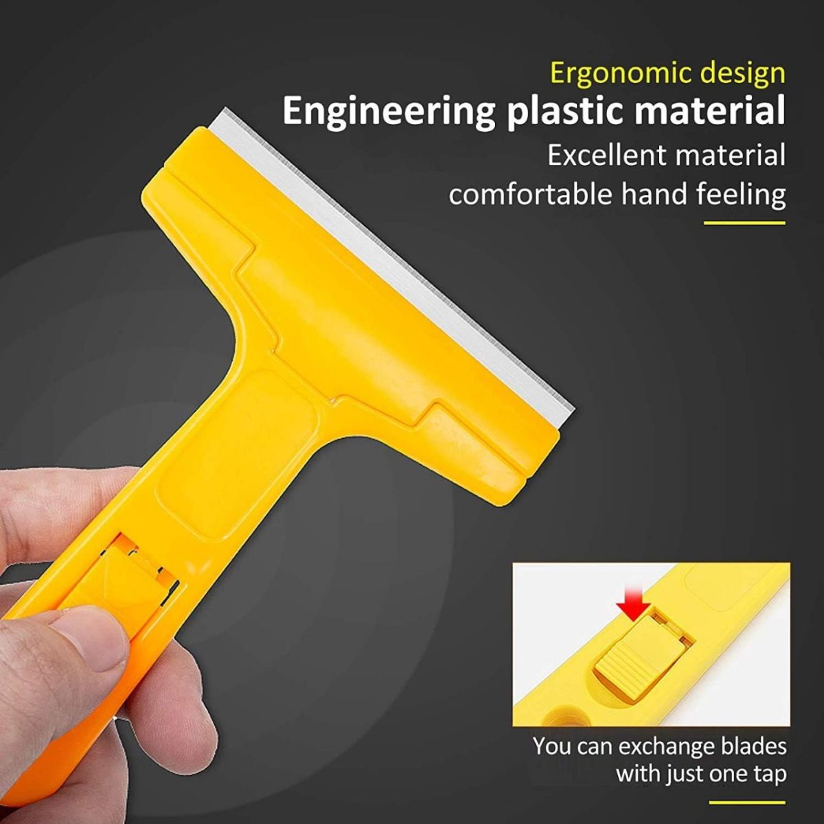 Heavy-Duty Razor Blade Scraper Tool for Removing Labels, Stickers, Caulk, Adhesive &amp; Paint – Multipurpose Cleaning Tool for Glass, Tiles &amp; Smooth Surfaces | Wall Scraper |Scraper With Blade |  View Gallery - Pakistan